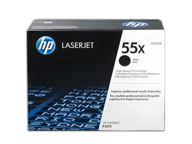 Картридж лазерный HP (CE255X) LaserJet P3015d/P3015dn/P3015x, №55X, оригинальный, ресурс 12500 страниц