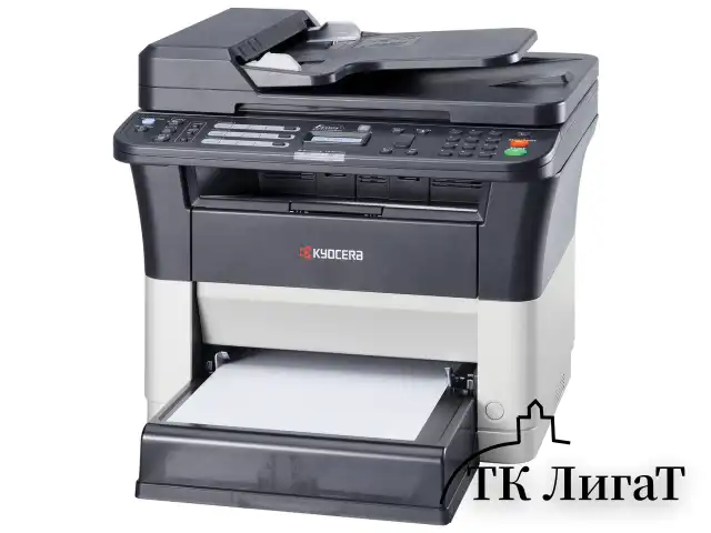 МФУ лазерное KYOCERA FS-1125MFP "4 в 1", А4, 25 стр./мин, 20000 стр./мес, ДУПЛЕКС, АПД, сетевая карта, 1102M73RU2