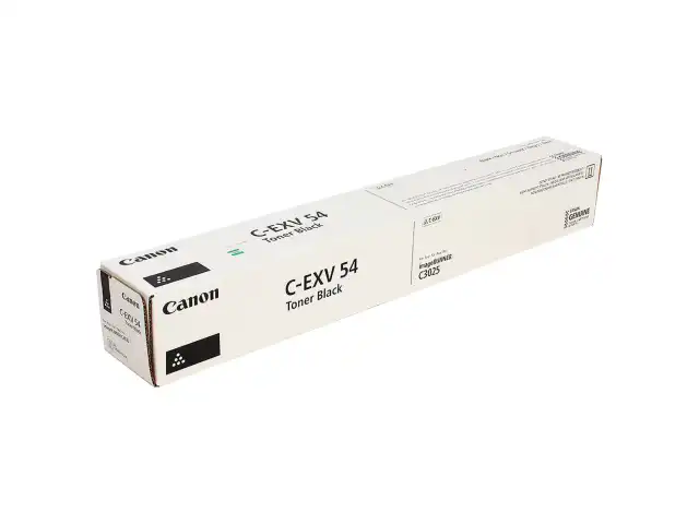 Тонер CANON (C-EXV54Bk) C3025i, черный, оригинальный, ресурс 15500 страниц, 1394C002