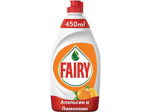 Средство для мытья посуды, 450 мл, FAIRY (Фейри) "Апельсин и лимонник"