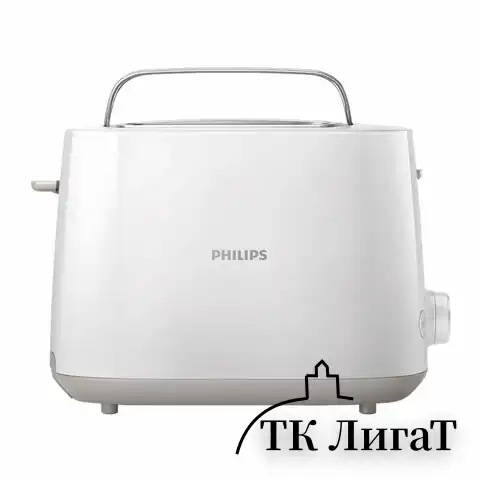 Тостер PHILIPS HD2581/00, 830 Вт, 2 тоста, 8 режимов, пластик, белый