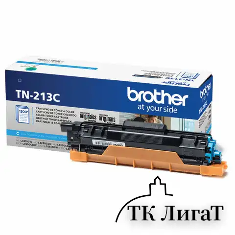 Картридж лазерный BROTHER (TN213C) HLL3230CDW/DCPL3550CDW/MFCL3770CDW, голубой, оригинальный, ресурс 1300 страниц