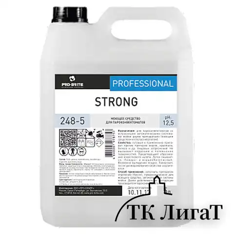 Средство моющее для пароконвектоматов 5 л, PRO-BRITE STRONG, щелочное, 248-5