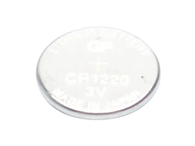 Батарейка GP Lithium, CR1220, литиевая, 1 шт., в блистере (отрывной блок), CR1220RA-7C5