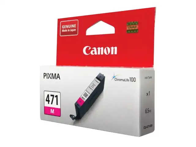 Картридж струйный CANON (CLI-471М) PIXMA MG5740/MG6840/MG7740, пурпурный, оригинальный, ресурс 297 стр., 0402C001