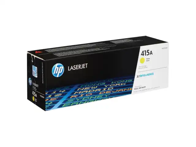 Картридж лазерный HP (W2032A) Color LaserJet M454dn/M479dw и др, №415A, желтый, оригинальный, ресурс 2100 страниц