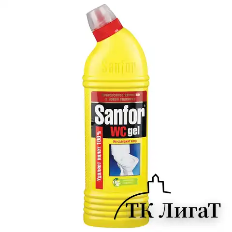 Средство для уборки туалета 1 кг, SANFOR WC gel (Санфор гель) 