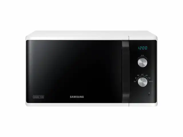 Микроволновая печь SAMSUNG MS23K3614AW/BW, объем 23 л, мощность 800 Вт, механическое управление, белая