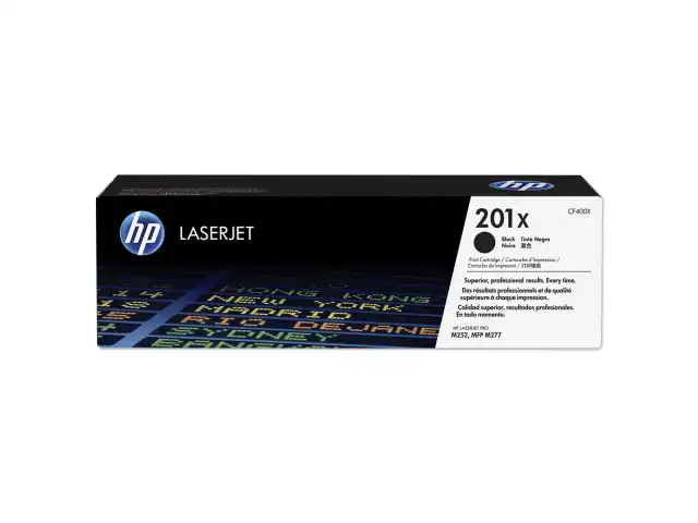 Картридж лазерный HP (CF400X) LaserJet Pro M277n/dw/M252n/dw, №201X, черный, оригинальный, ресурс 2800 страниц