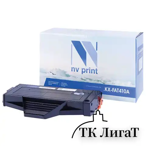 Картридж лазерный NV PRINT (NV-KX-FAT410A) для PANASONIC KX-MB1500/MB1520/MB1530/MB1536, ресурс 2500 страниц, NV-KXFAT410A