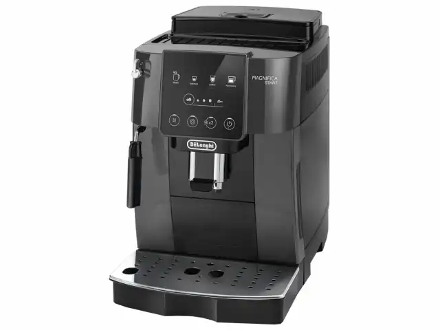 Кофемашина DELONGHI Magnifica Start ECAM220.22.GB, 1450 Вт, объем 1,8 л, ручной капучинатор, черная