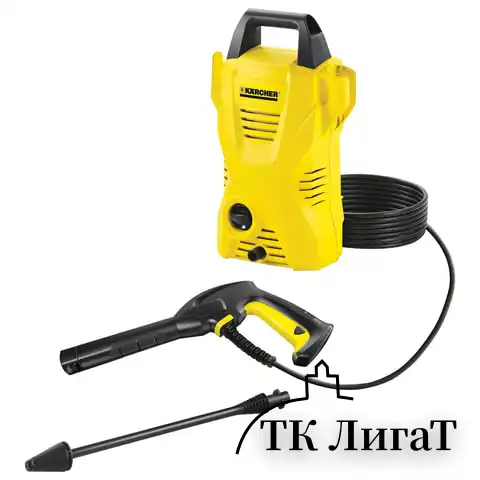 Минимойка KARCHER (КЕРХЕР) K 2 Basic, мощность 1,4 кВт, давление 110 бар, шланг 3 м, 1.673-000.0