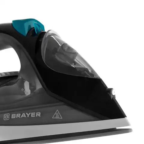 Утюг BRAYER BR4008, 2400Вт, керамическое покрытие, автоотключение, самоочистка, антик