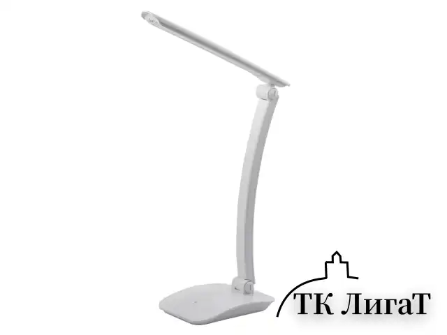 Настольная лампа-светильник SONNEN PH-307, на подставке, светодиодная, 9 Вт, пластик, белый, 236683