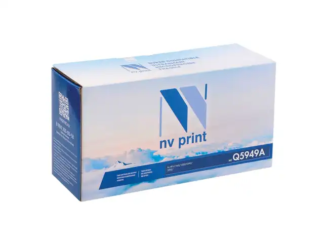 Картридж лазерный NV PRINT (NV-Q5949A) для HP LaserJet 1160/1320/3390 и другие, ресурс 2500 стр.