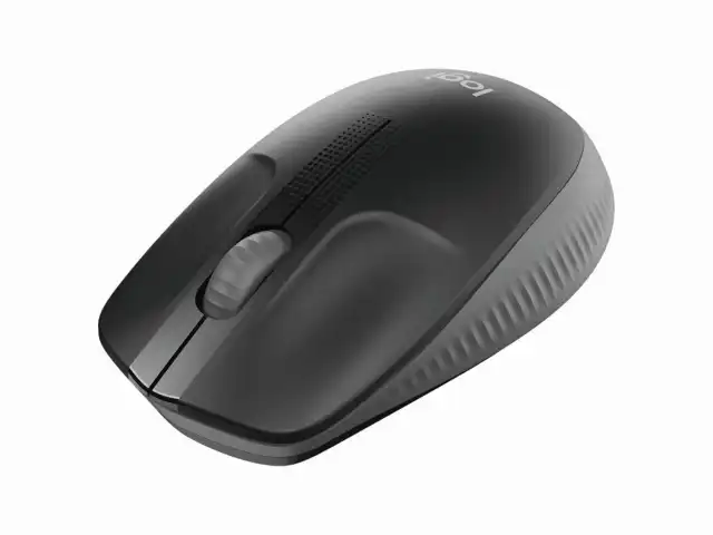 Мышь беспроводная LOGITECH M190, 2 кнопки+1 колесо-кнопка, оптическая, чёрно-серый 910-005905