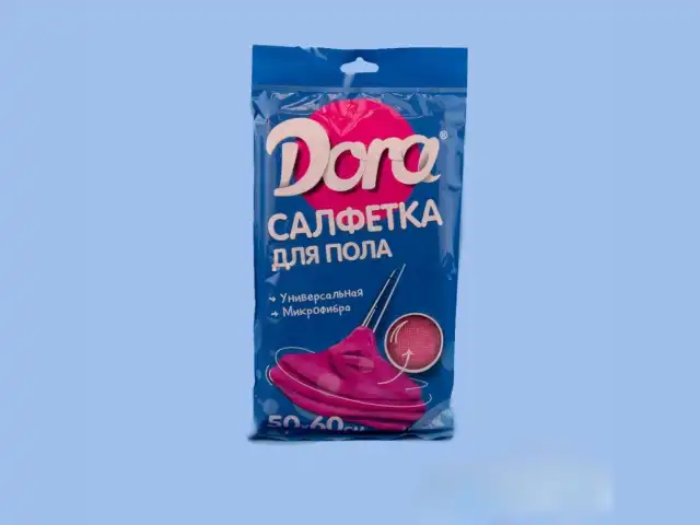 Салфетка из микрофибры 50х60см Dora  для пола    (70)