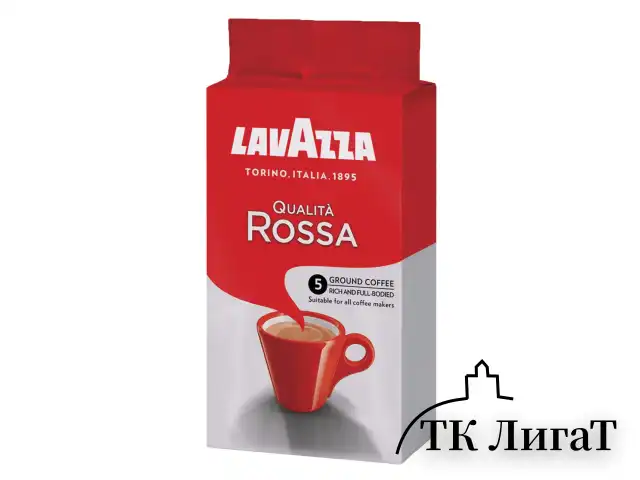 Кофе молотый LAVAZZA "Qualita Rossa", 250 г, 3580