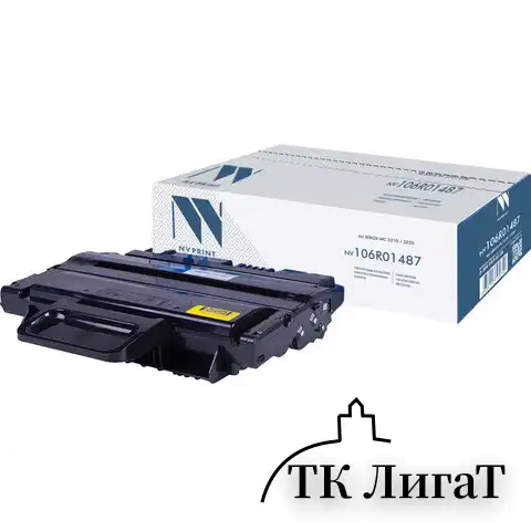 Картридж лазерный NV PRINT (NV-106R01487) для XEROX WC 3210/3220, ресурс 4100 стр.