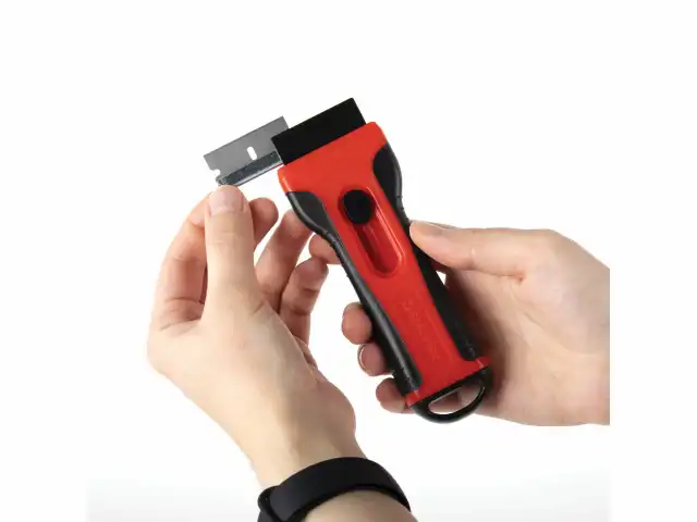 Скребок для любых поверхностей (керамика, стекло, плитка) BRAUBERG SMART CLEAN, 5 лезвий, 607457