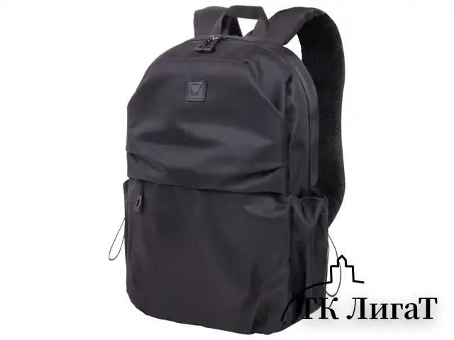 Рюкзак BRAUBERG INTENSE универсальный, с отделением для ноутбука, 2 отделения, черный, 43х31х13 см, 270800