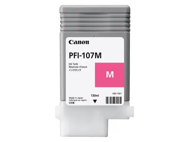 Картридж струйный CANON (PFI-107M) iPF680/685/780/785, пурпурный, оригинальный, ресурс 130 мл, 6707B001