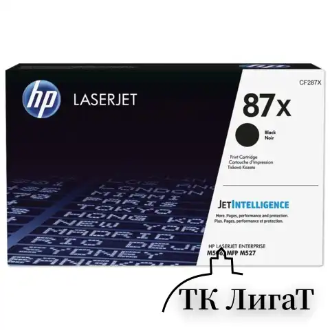 Картридж лазерный HP (CF287X) LaserJet M506dn/M506x/M527dn/M527f/M527c, №87X, оригинальный, ресурс 18000 страниц