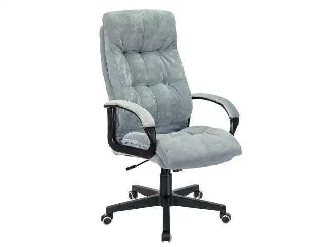 Кресло офисное CH-824, ткань, серо-голубое, 1182475