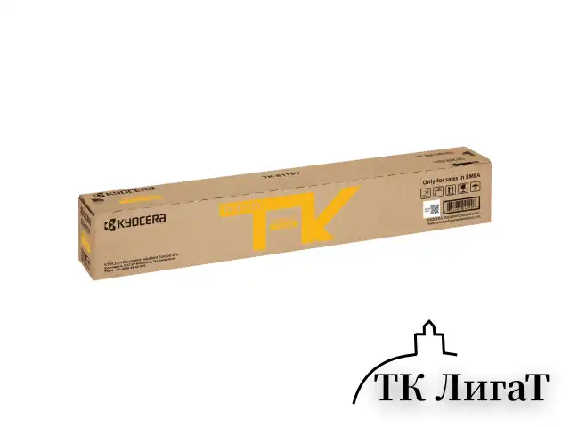 Тонер-картридж KYOCERA (TK-8115Y) M8124cidn/M8130cidn, желтый, ресурс 6000 стр., оригинальный, 1T02P3ANL0