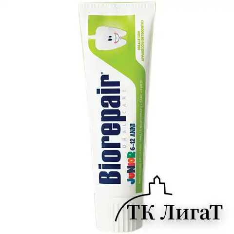 Зубная паста детская 75 мл BIOREPAIR JUNIOR MINT "Сладкая мята" ИТАЛИЯ, GA1732900