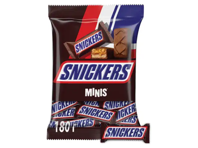 Шоколадные батончики SNICKERS "Minis", 180 г, 2264