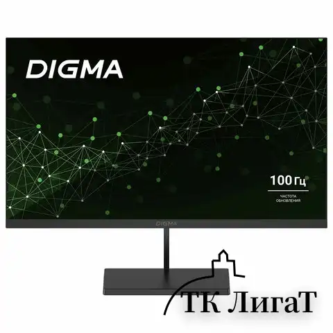 Монитор DIGMA Progress 22A402F 21.8" (55.4 см)/1920x1080/16:9/VA/5ms/250cd/HDMI/DP/черный, 1926959