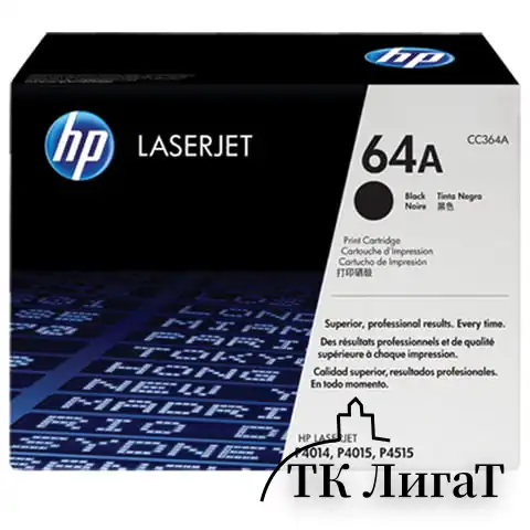 Картридж лазерный HP (CC364A) LaserJet P4014/P4015/P4515 и другие, №64А, оригинальный, ресурс 10000 страниц