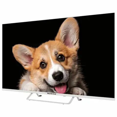 Телевизор TOPDEVICE TDTV43CS03U_WE, 43'' (109 см), 3840x2160, 4K, 16:9 SmartTV WiFi B