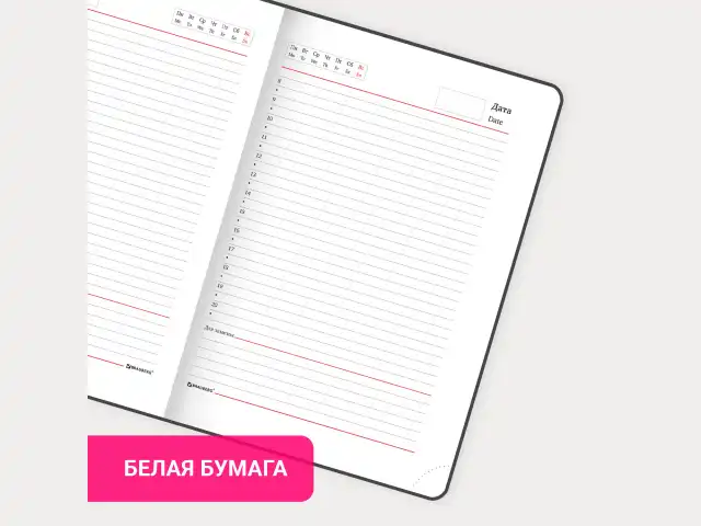 Ежедневник недатированный А5 (138x213 мм) BRAUBERG 