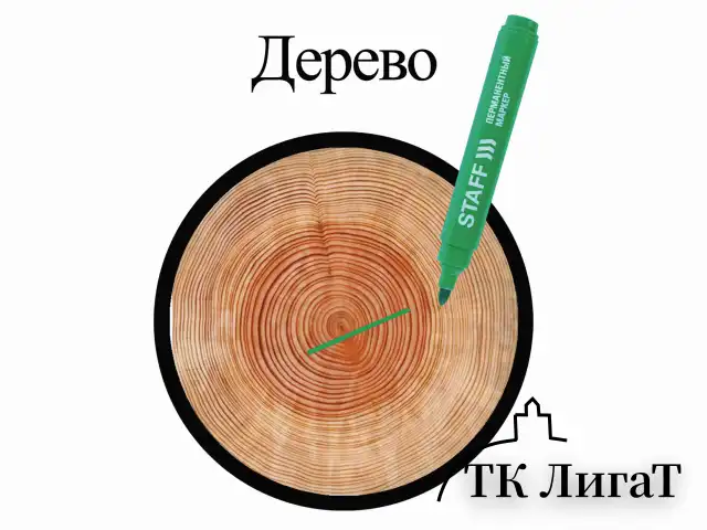 Маркер перманентный (нестираемый) STAFF 