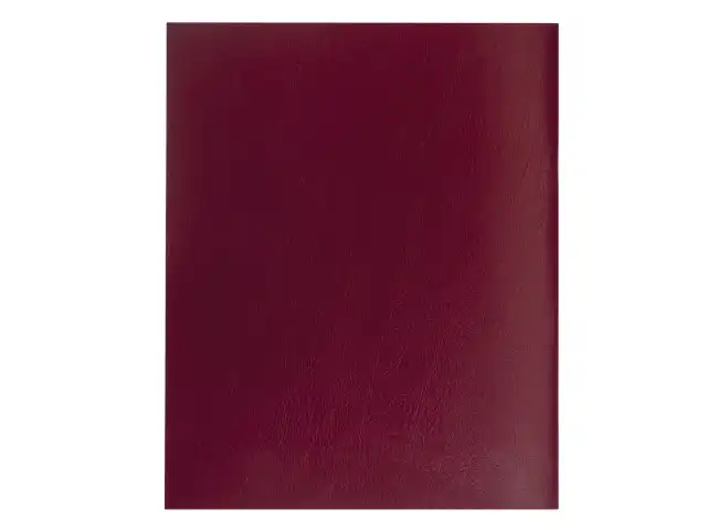 Тетрадь бумвинил, А4, 96 л., скоба, офсет №2 ЭКОНОМ, клетка, STAFF, БОРДОВЫЙ, 403419