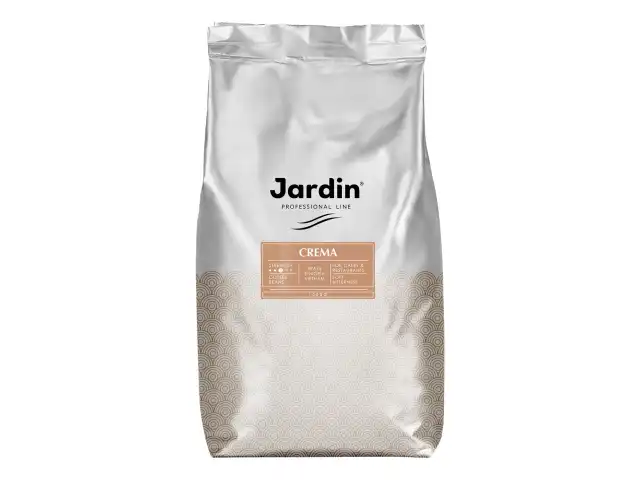 Кофе в зернах JARDIN (Жардин) "Crema", натуральный, 1000 г, вакуумная упаковка, 0846-08