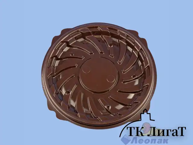 Упаковка для торта УТ81 ДНО коричневое  (150шт/кор)