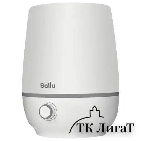 Увлажнитель воздуха BALLU UHB-450 T, объем бака 4,5 л, 30 Вт, белый/серый, НС-1346148