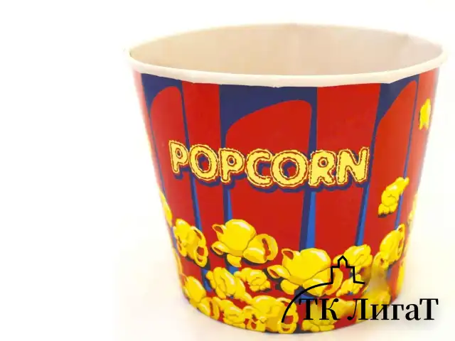Стакан бумажный  Popcorn  V 64 2л  (50/6уп)