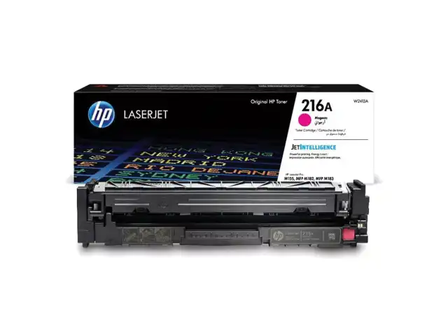 Картридж лазерный HP (W2413A) Color LaserJet M182n/M183fw, №216A, пурпурный, оригинальный, ресурс 850 страниц