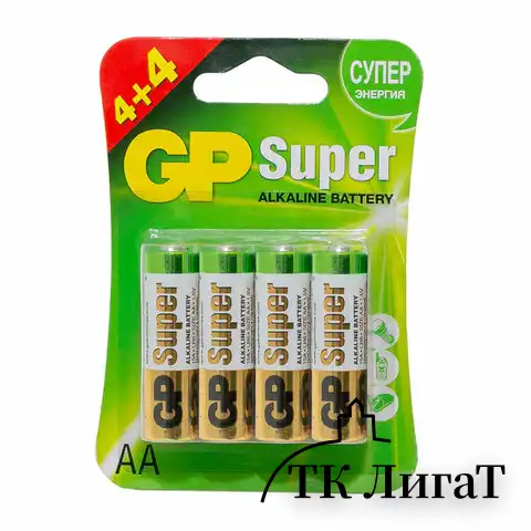 Батарейки аккумуляторные НАБОР 8шт (ПРОМО 4+4) GP AA+ААА (HR6+HR03) 2650mAh+930mAh, 2, 270AA/100AAA