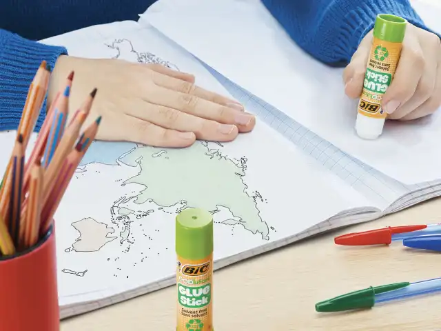 Клей-карандаш BIC "ECOlutions", 8 г, с ароматом яблока, 8923442