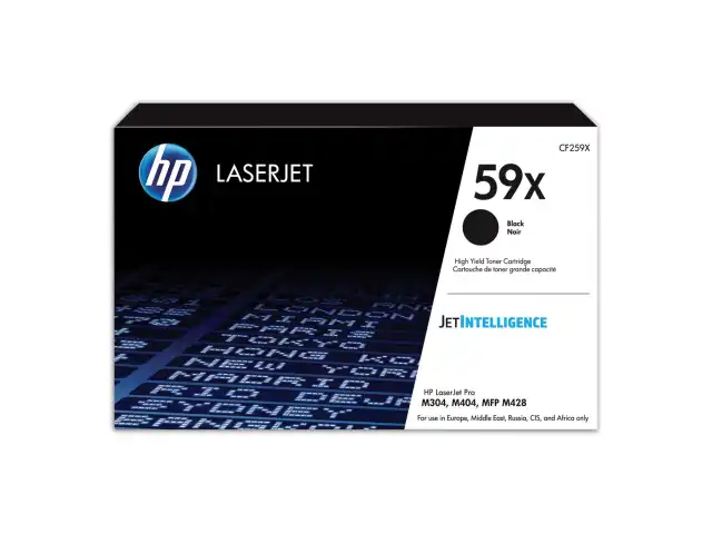 Картридж лазерный HP (CF259X) LaserJet Pro M404n/dn/dw/M428dw/fdn/fdw, №59X, оригинальный, ресурс, 10000 страниц