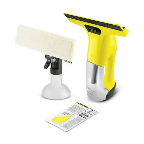 Стеклоочиститель акуумуляторный KARCHER WV 6 Plus, время работы 100 мин, желтый, 1.633-510.0