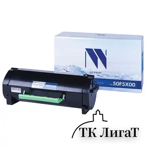 Картридж лазерный NV PRINT (NV-50F5X00) для LEXMARK /MS410dn/MS415dn/MS510dn/MS610dn, ресурс 10000 страниц