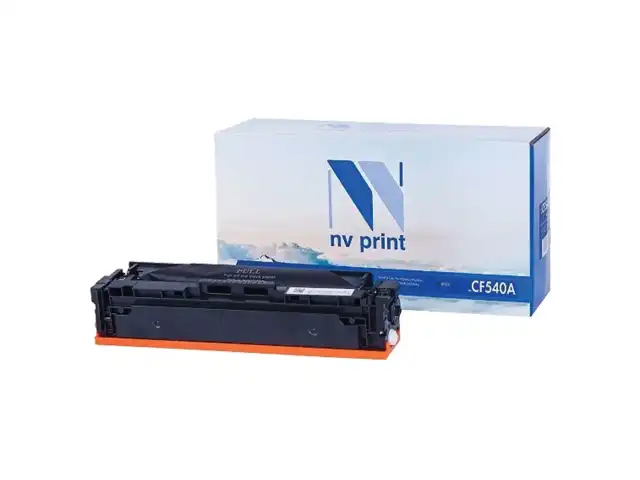 Картридж лазерный NV PRINT (NV-CF540A) для HP M254dw/M254nw/MFP M280nw/M281fdw, черный, ресурс 1400 страниц