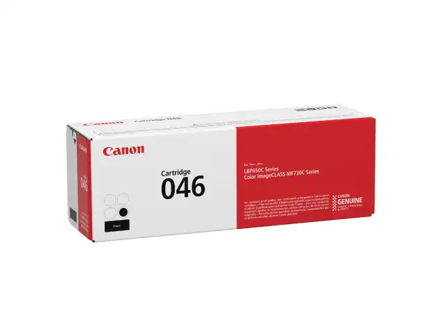 Картридж лазерный CANON (046) i-SENSYS LBP653Cdw/654Cx/MF732Cdw/734Cdw, черный, ресурс 2200 страниц, оригинальный, 1250C002