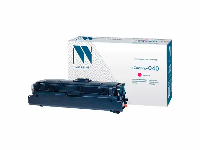 Картридж лазерный NV PRINT (NV-040M) для Canon i-SENSYS LBP 710Cx/712Cx, пурпурный, ресурс 5400 страниц